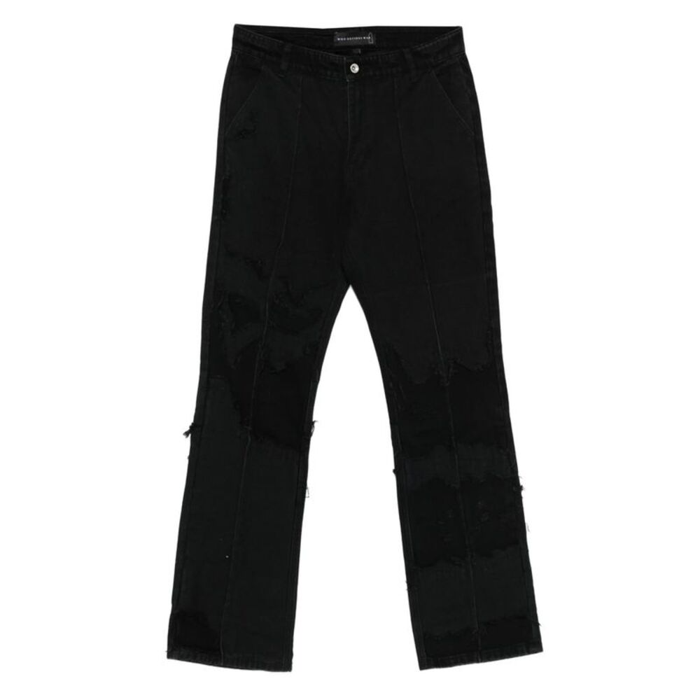 Who Decides War Black Denim - Bootcut Jeans Men